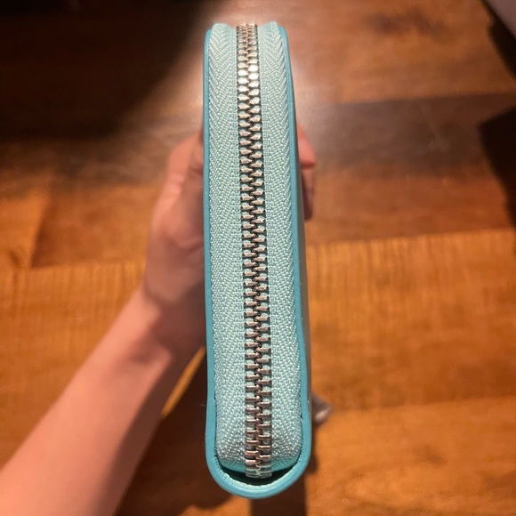 Tiffany & Co. Blue Wallet - Picture 9 of 17